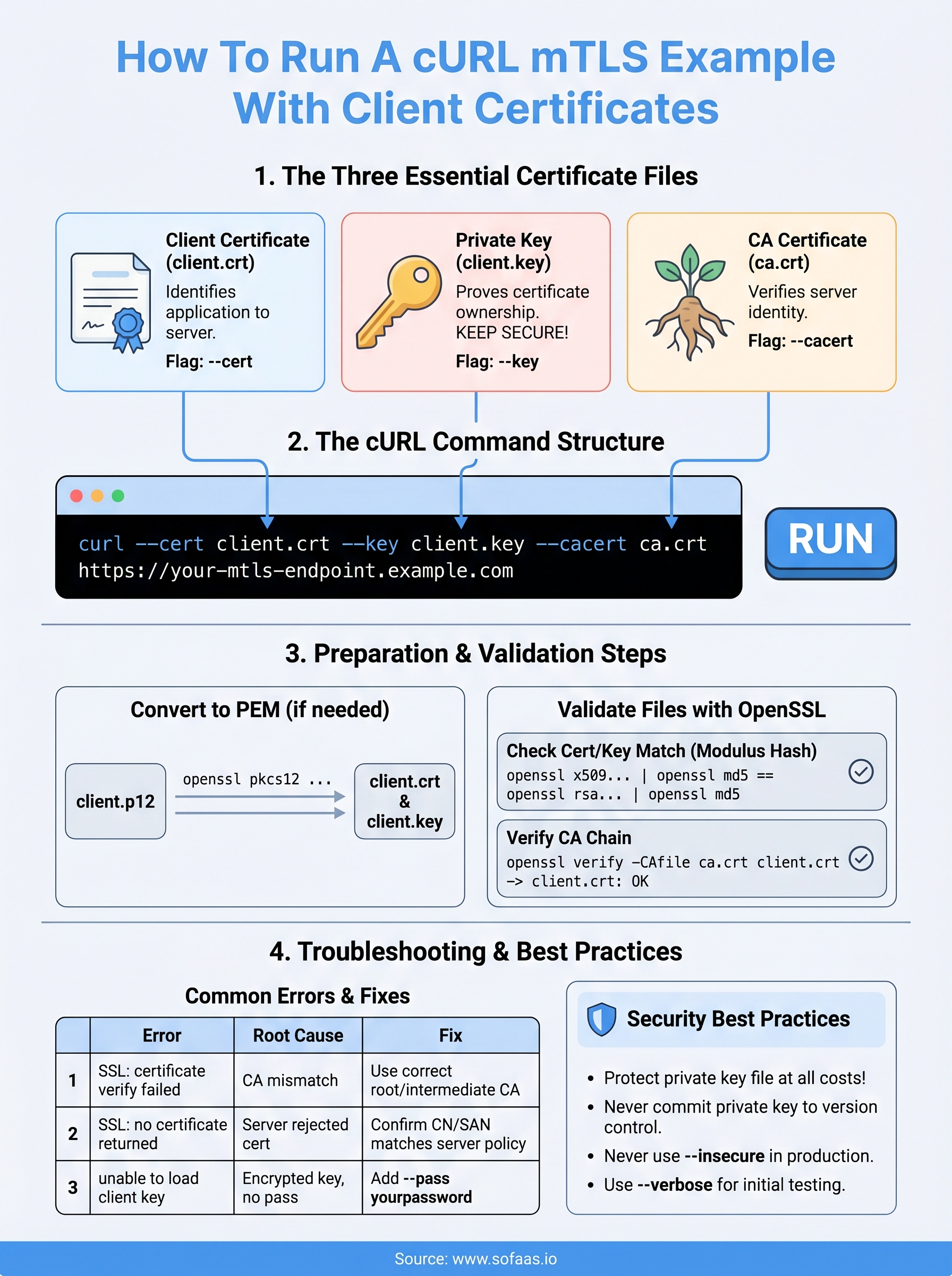 curl mtls example infographic