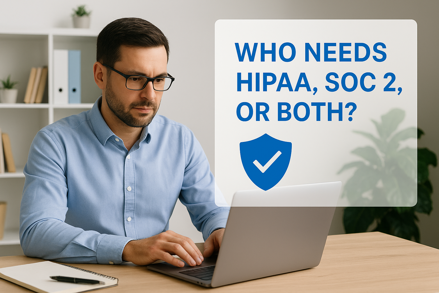 Who needs HIPAA, SOC 2, or both
