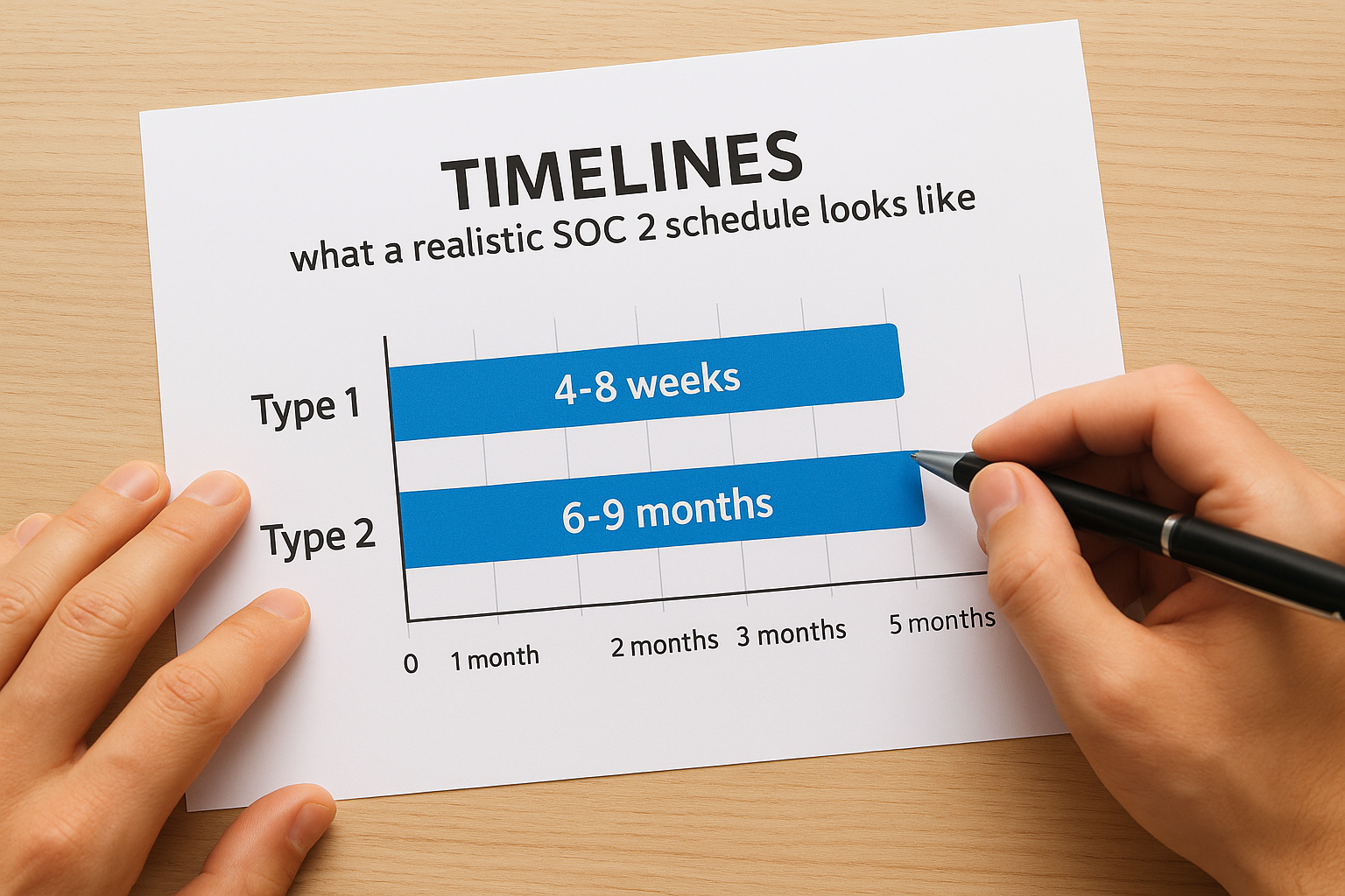 Timelines: what a realistic SOC 2 schedule looks like