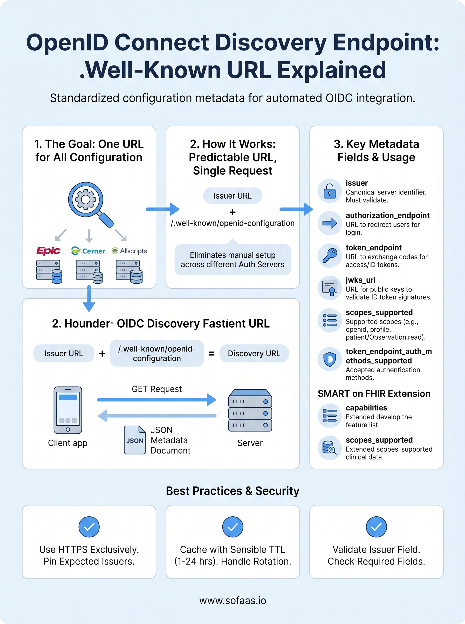openid connect discovery endpoint infographic