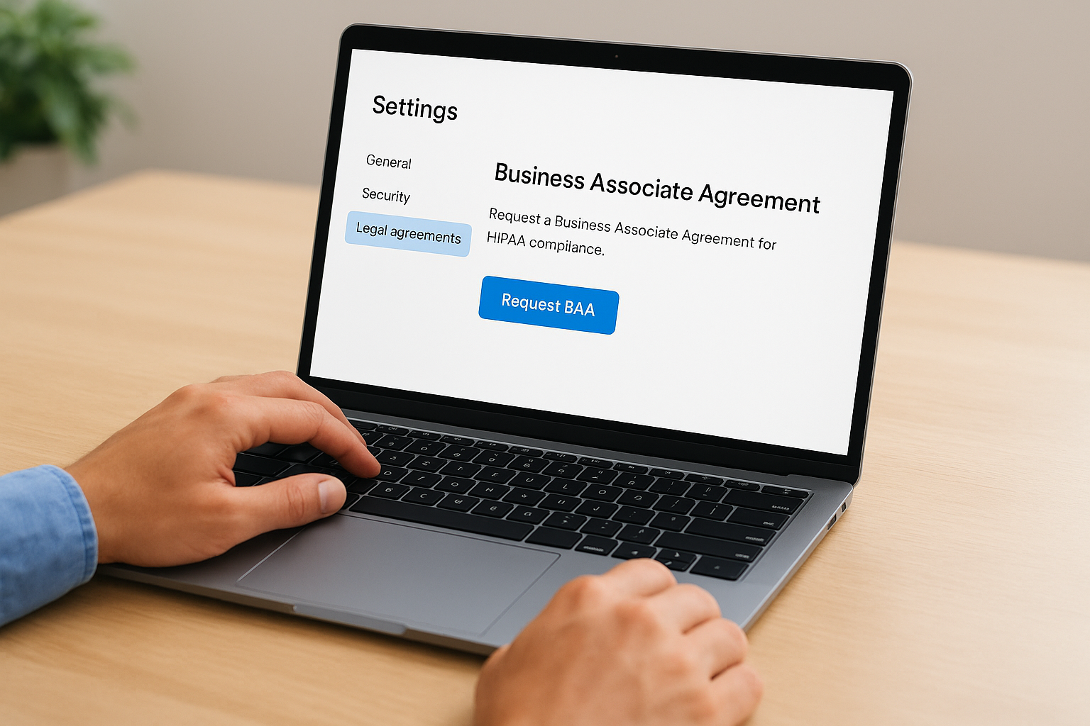 Locate the BAA Request Process