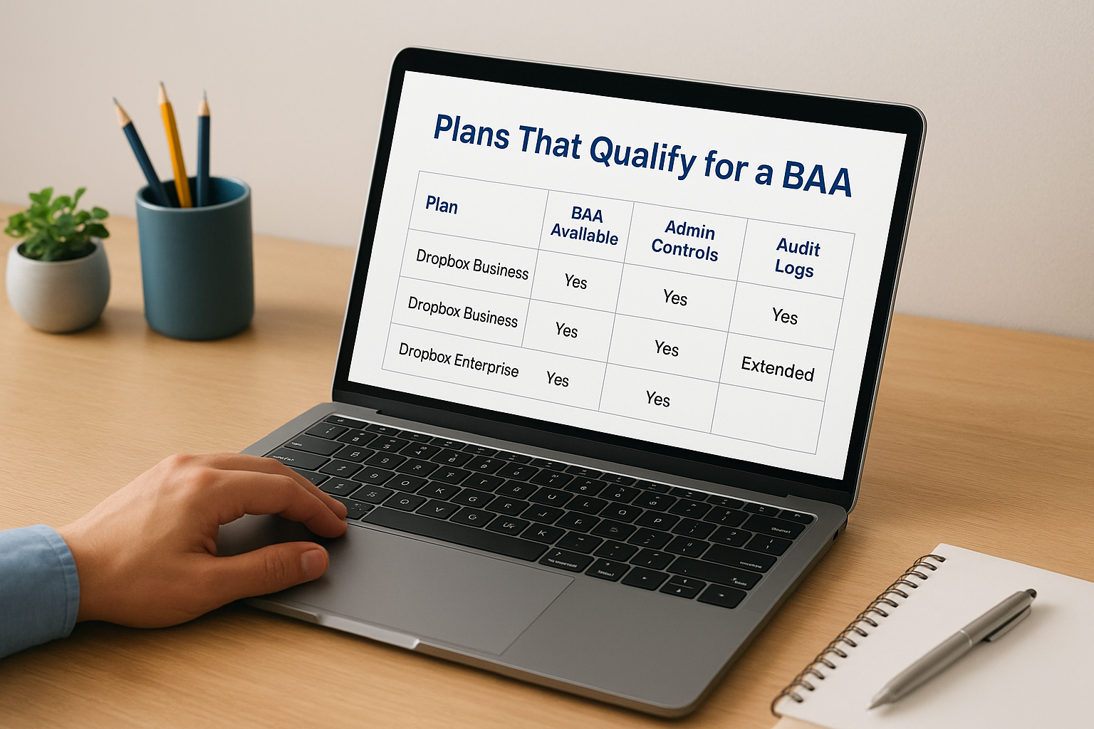 Plans That Qualify for a BAA
