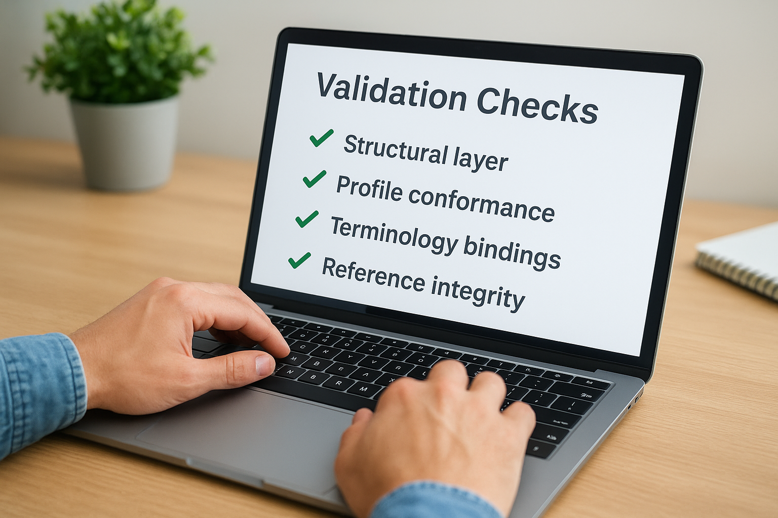 What the validator actually checks