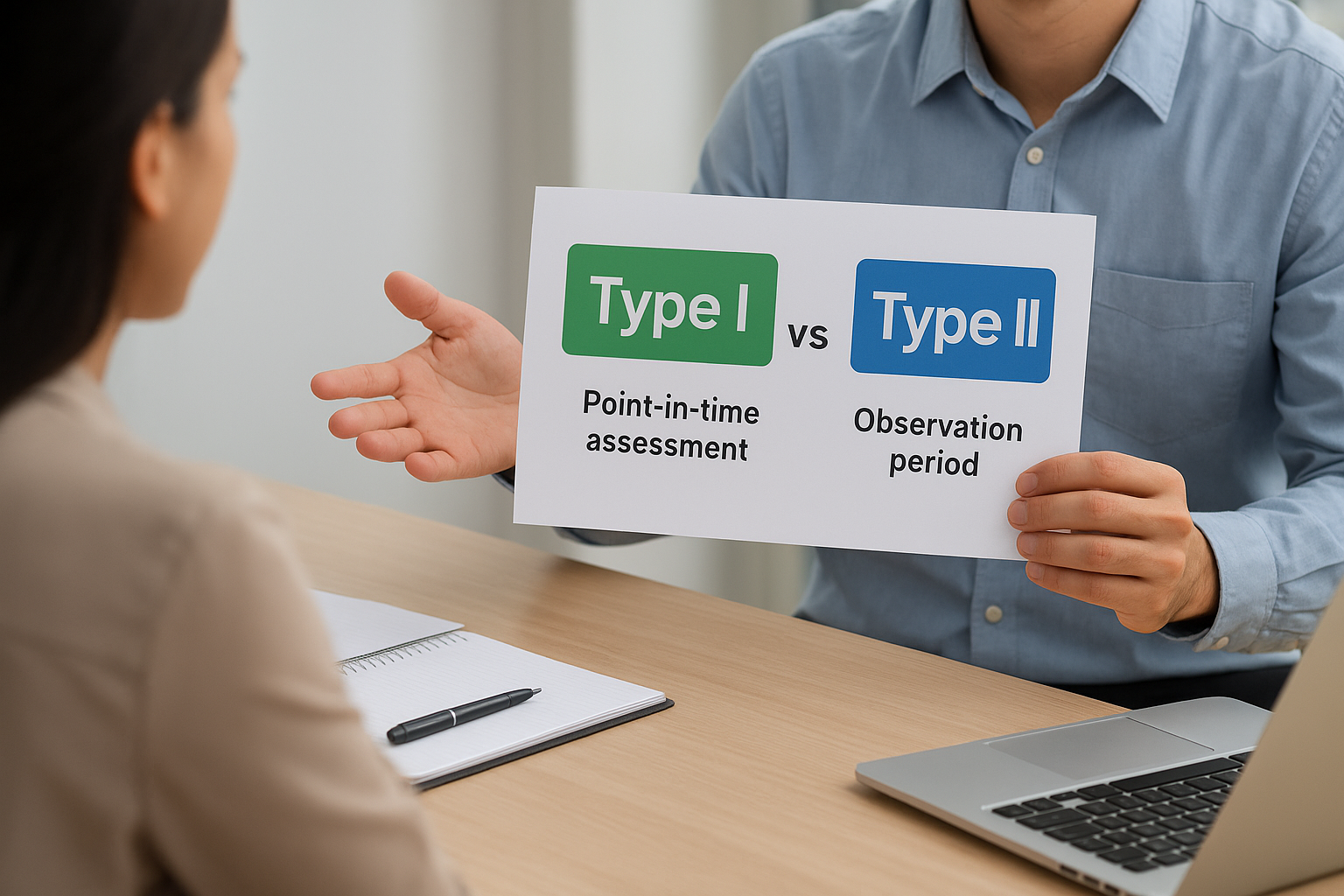 Type I versus Type II: what each report proves