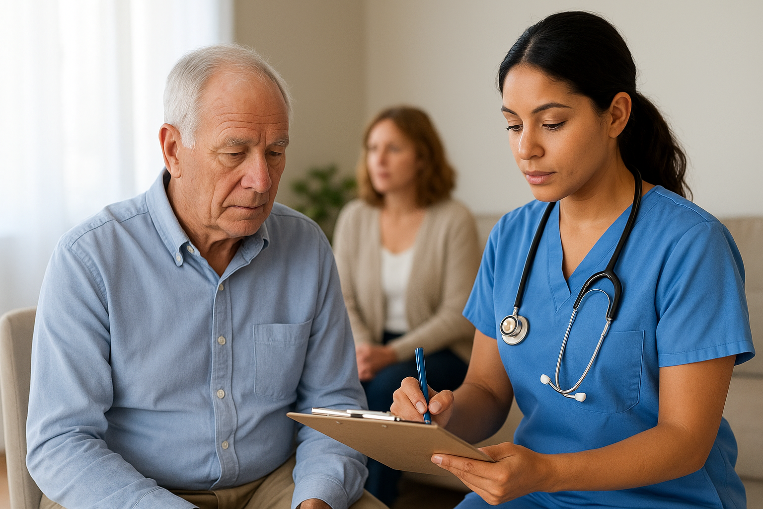 Patients moving between care settings