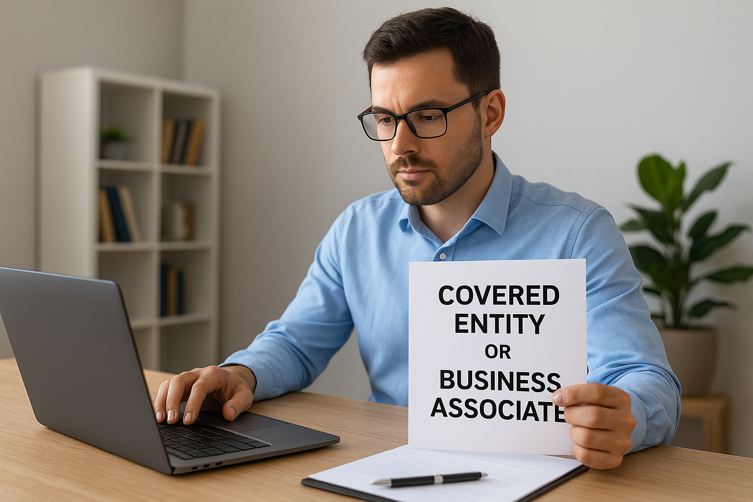 1. Determine if you're a covered entity or business associate