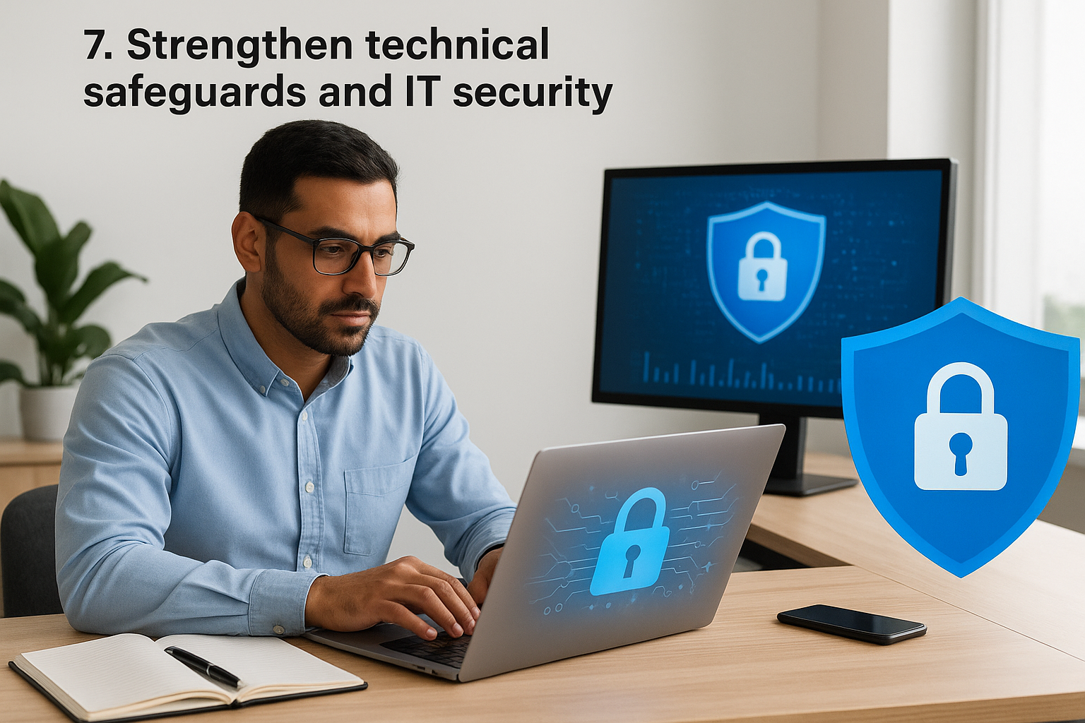 7. Strengthen technical safeguards and IT security