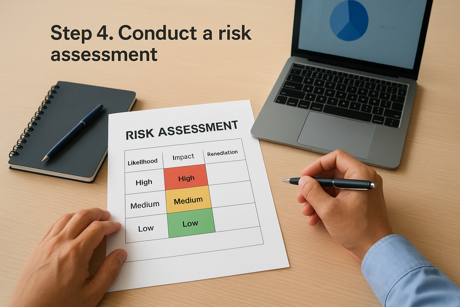Step 4. Conduct a risk assessment