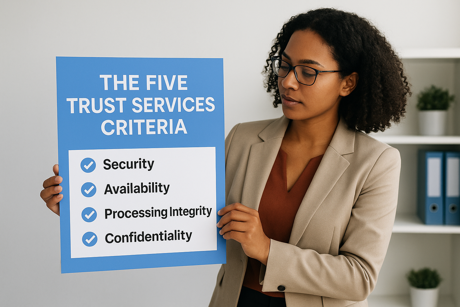 The five Trust Services Criteria