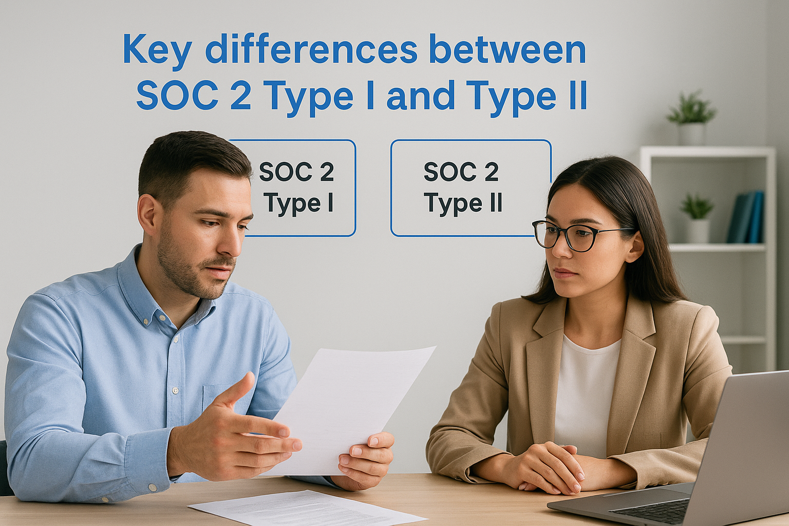 Key differences between SOC 2 Type I and Type II