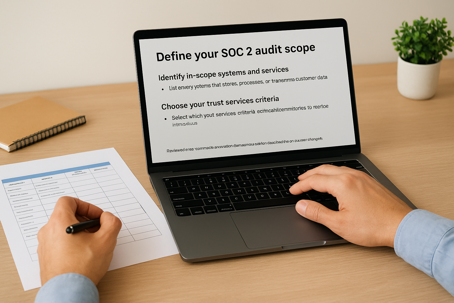Step 1. Define your SOC 2 audit scope