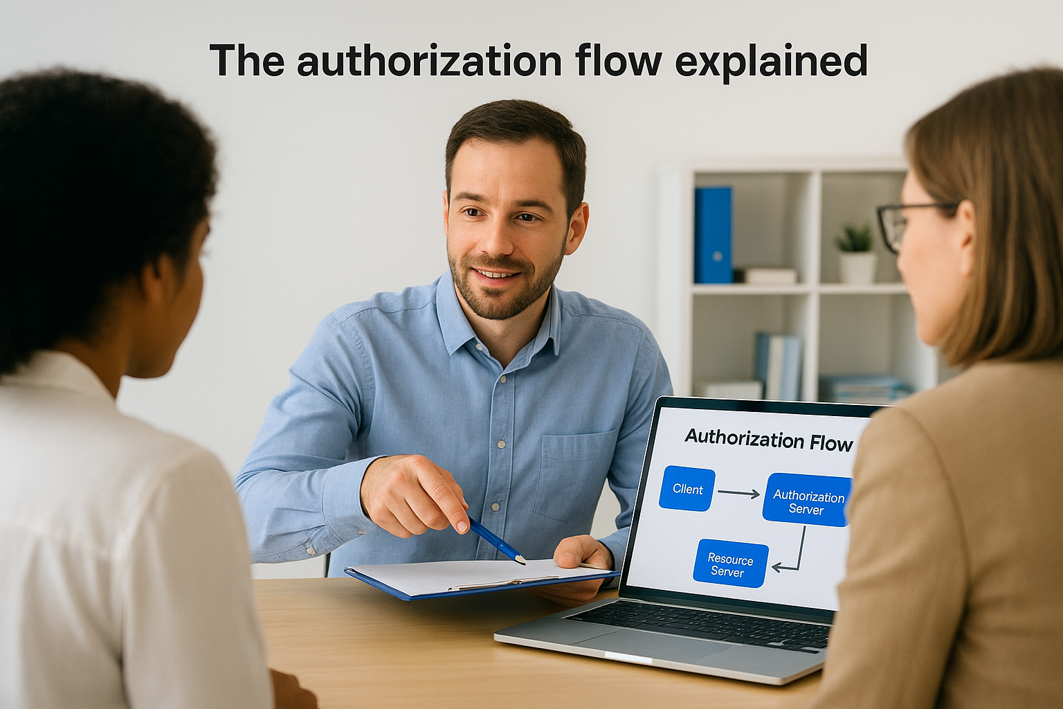 The authorization flow explained