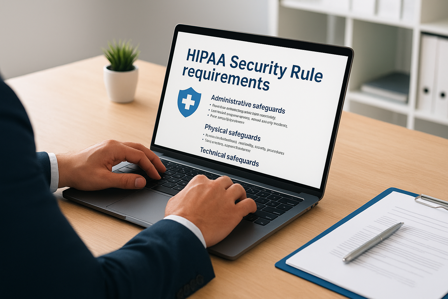 HIPAA Security Rule requirements