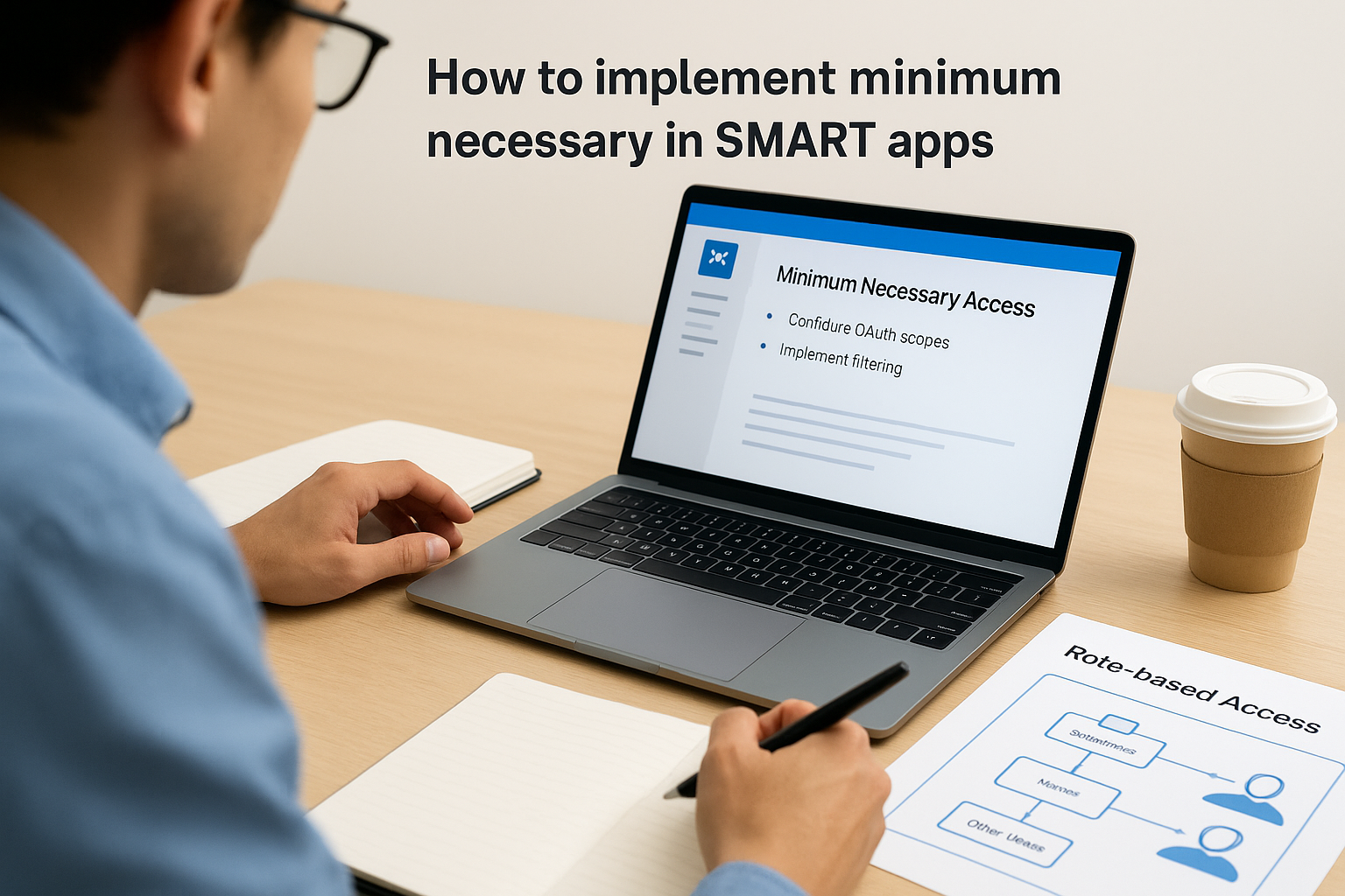 How to implement minimum necessary in SMART apps