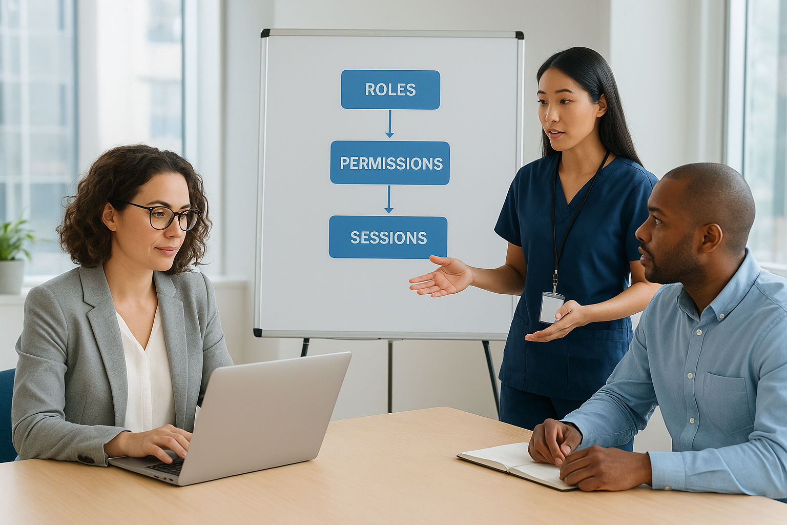 RBAC basics: roles, permissions, and sessions