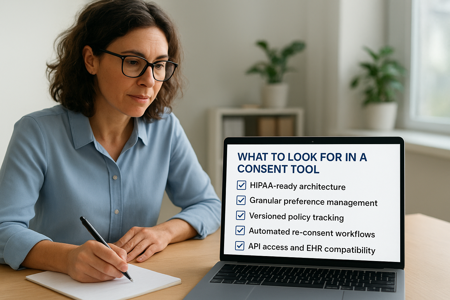 What to look for in a consent tool