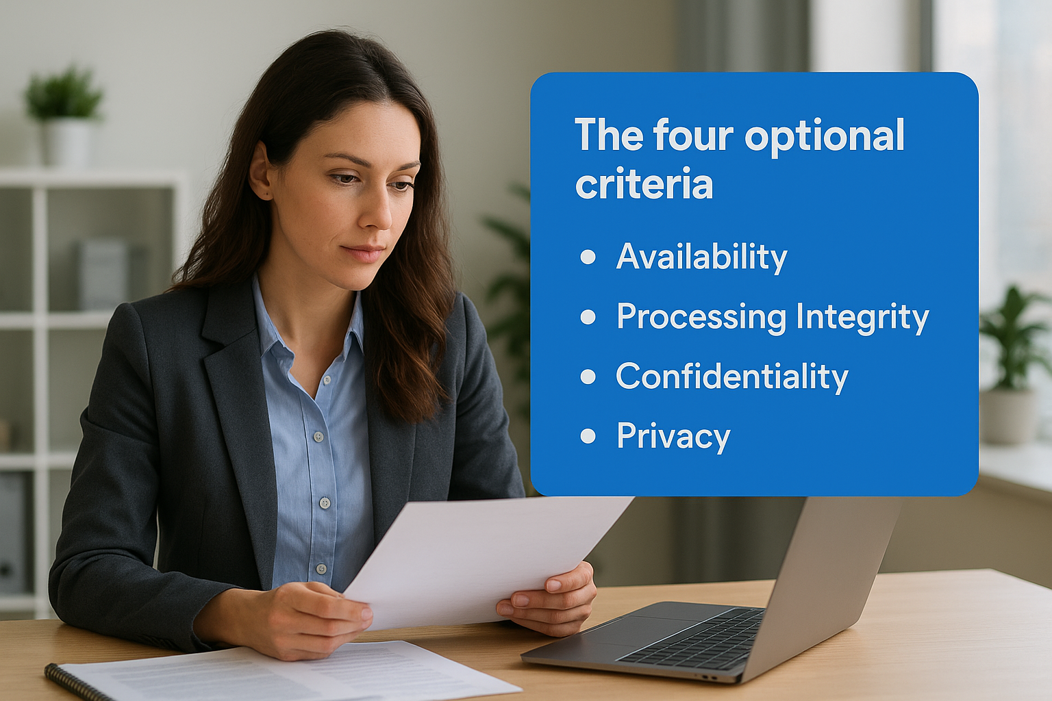 The four optional criteria