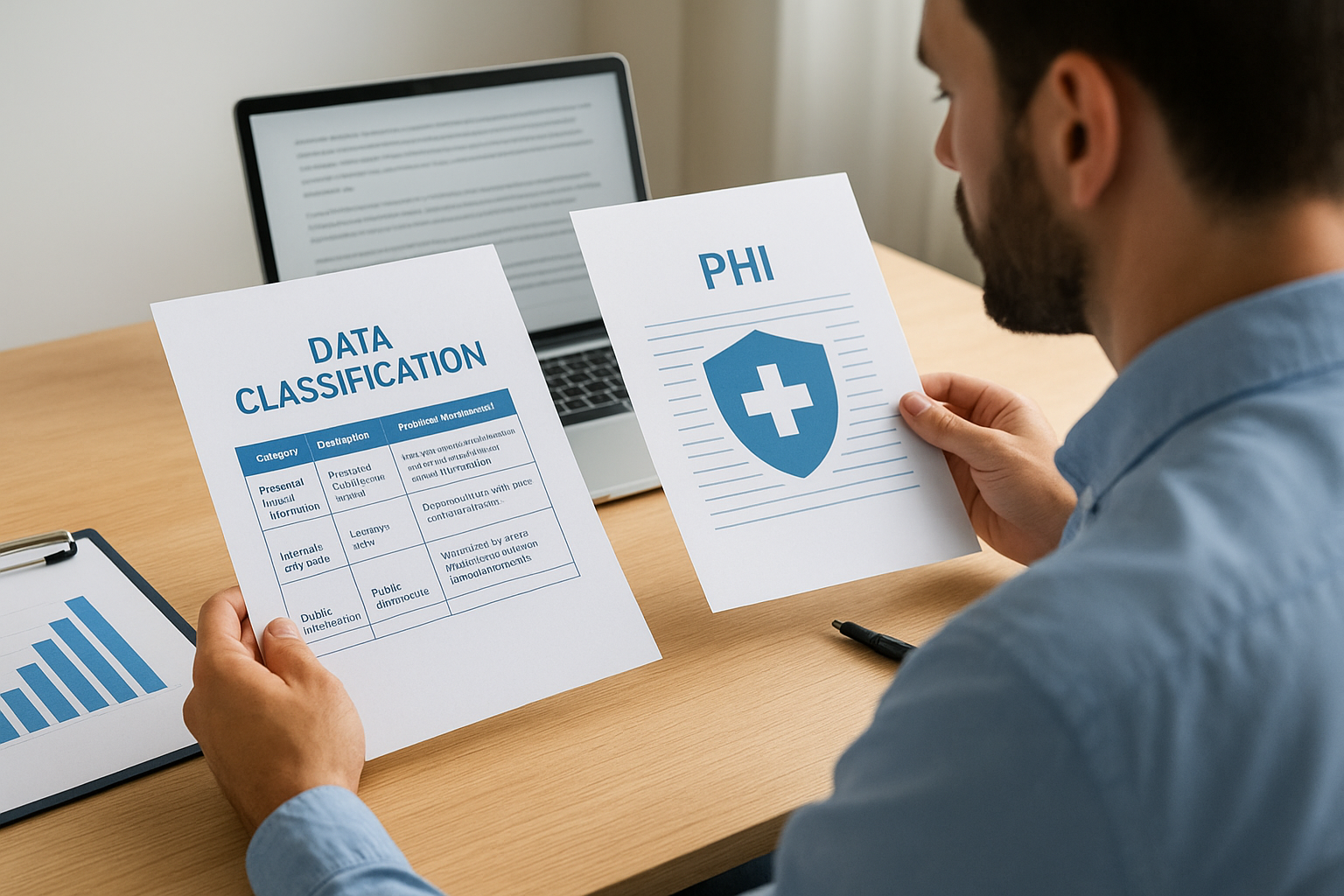 5. Data classification and PHI handling