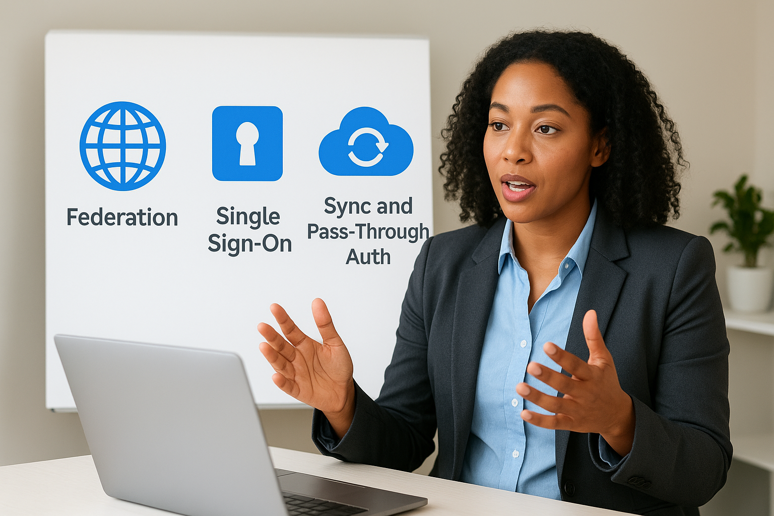Federation vs SSO vs sync and pass-through auth