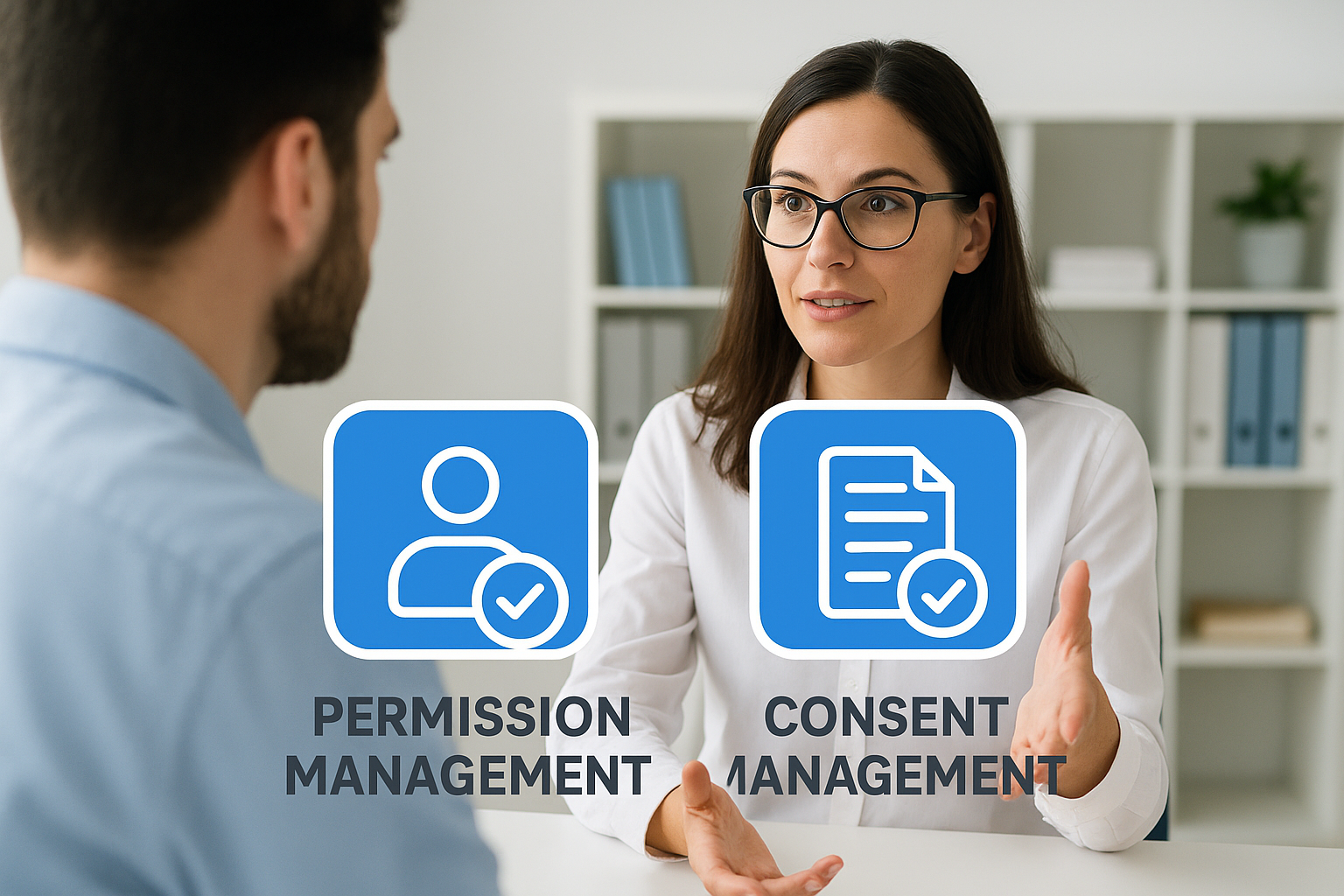 Permission management vs. consent management