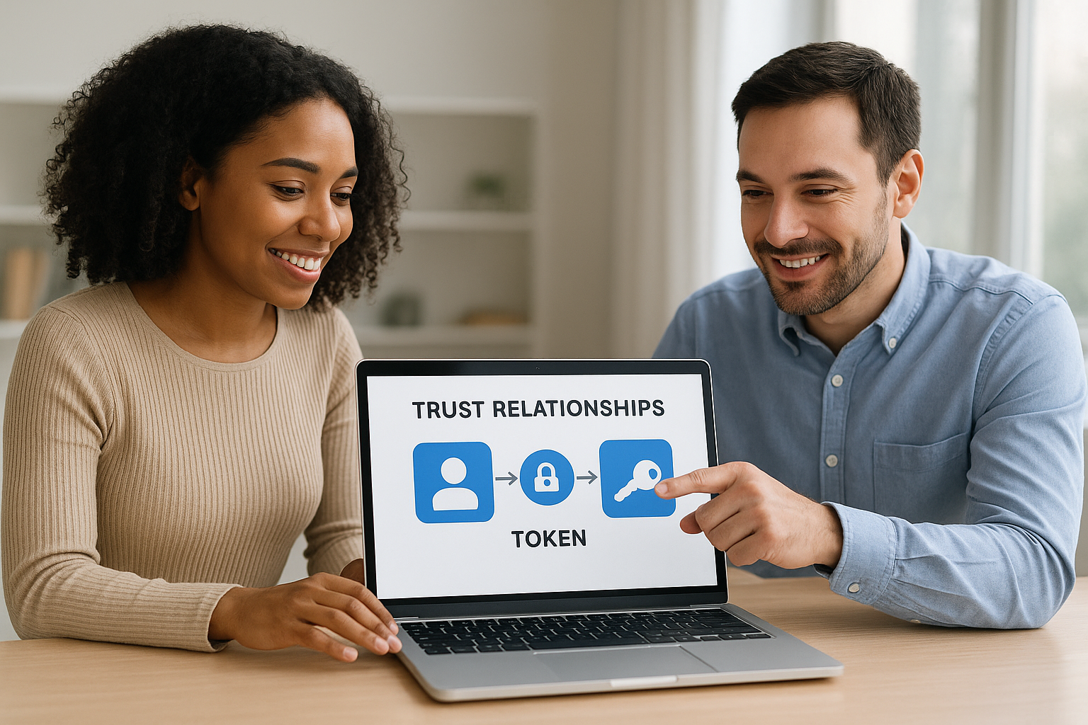Trust relationships and token exchange