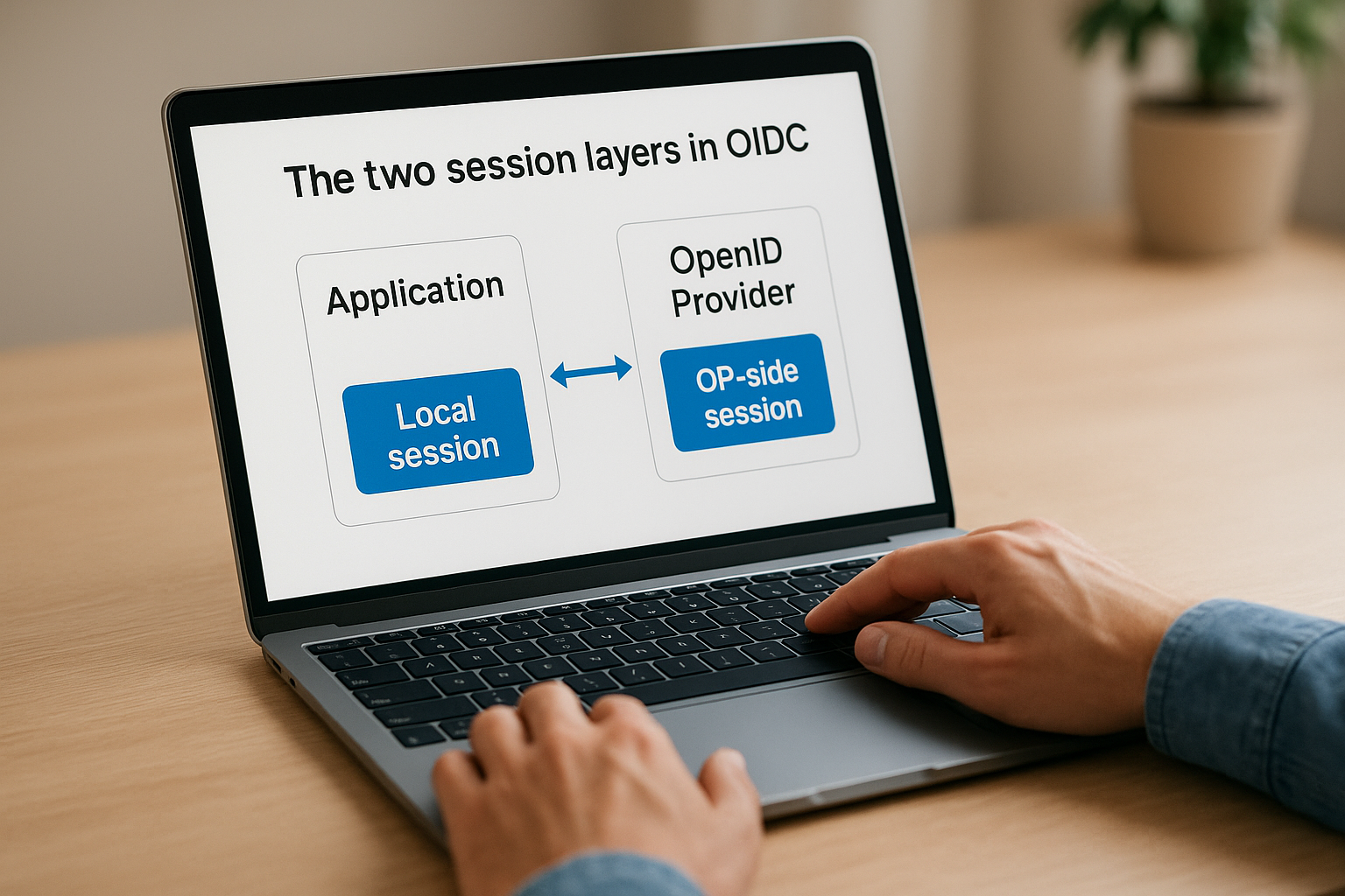 The two session layers in OIDC