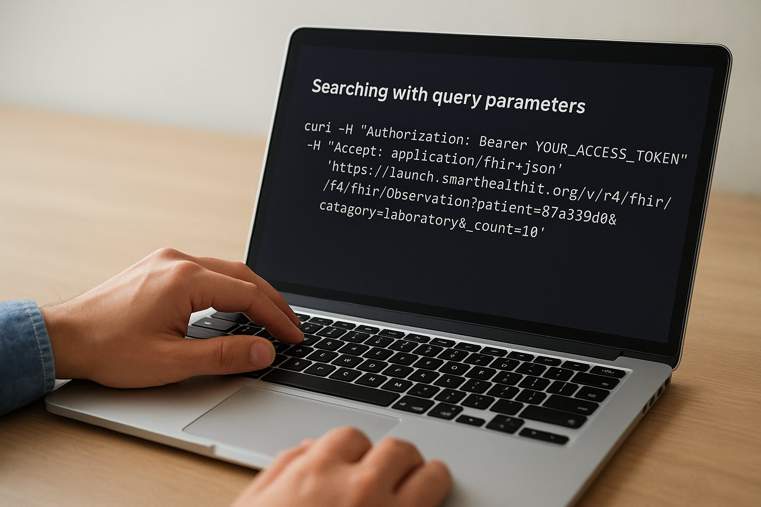 Searching with query parameters