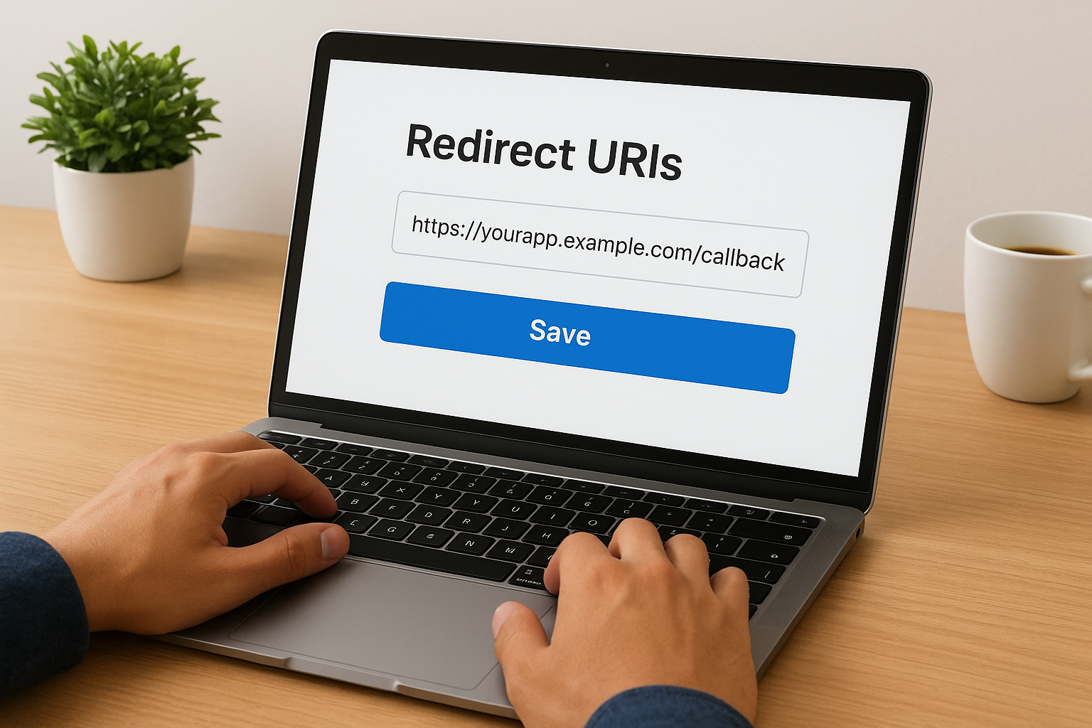 Set your redirect URIs