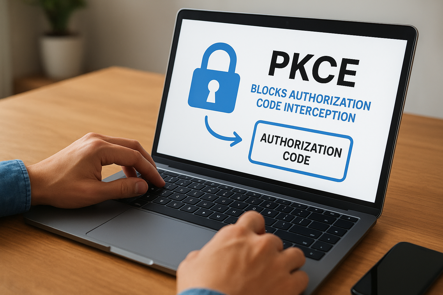 How PKCE blocks authorization code interception