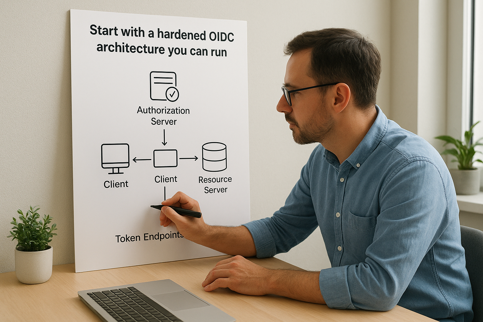 1. Start with a hardened OIDC architecture you can run