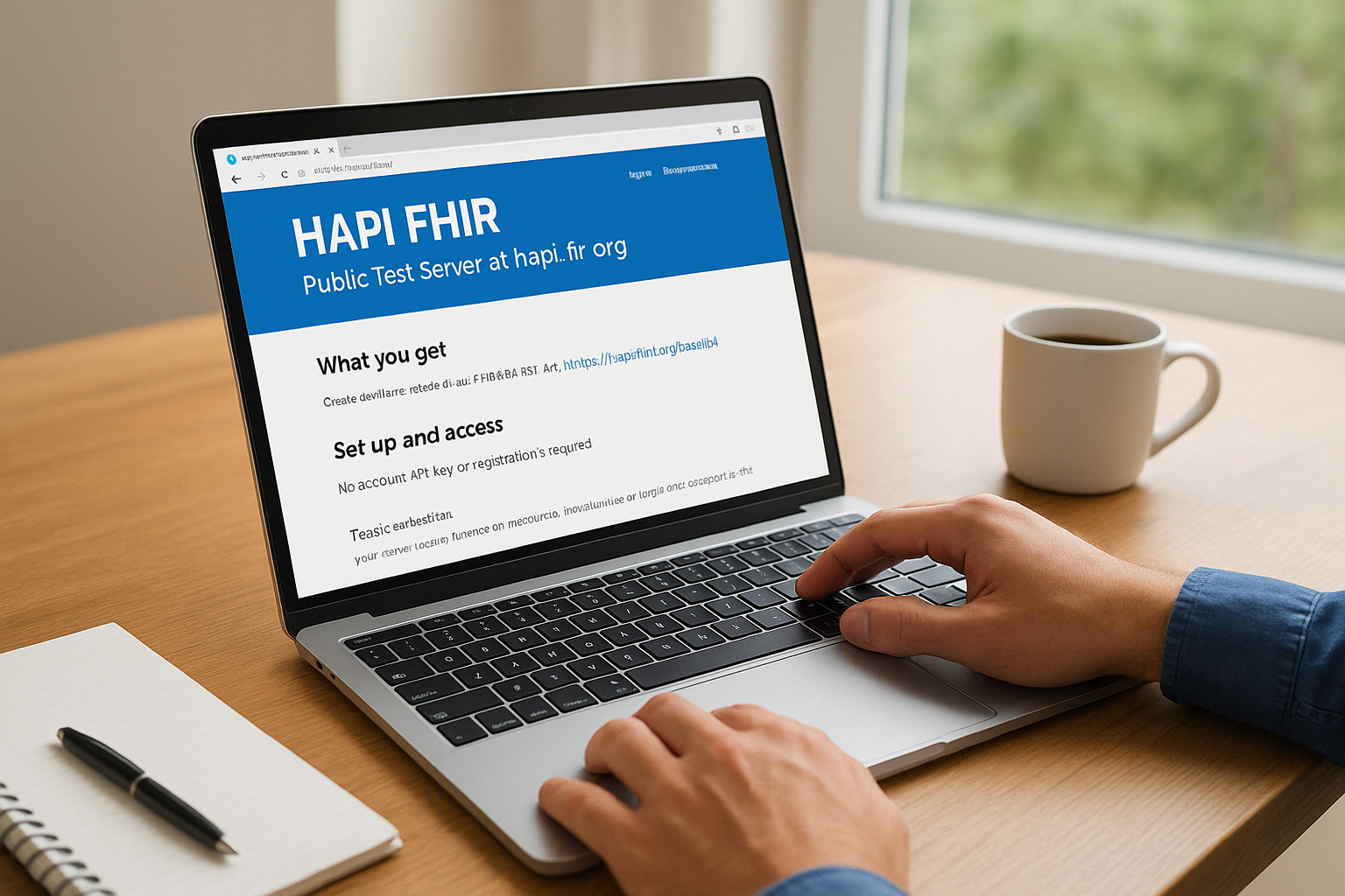 2. HAPI FHIR public test server at hapi.fhir.org