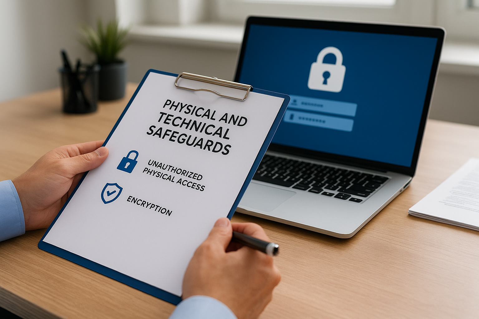 Physical and technical safeguards to call out explicitly