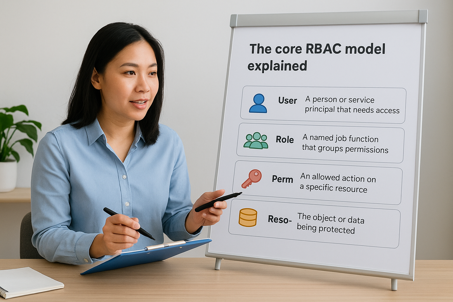 The core RBAC model explained
