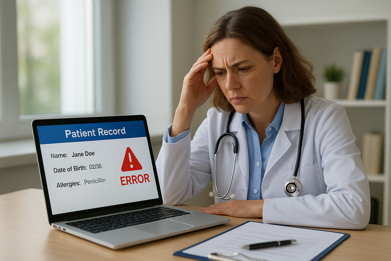 Patient safety risks when matching fails