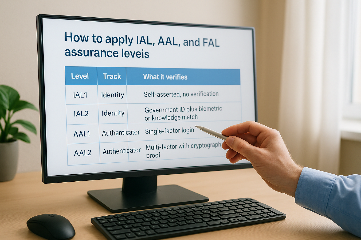 How to apply IAL, AAL, and FAL assurance levels