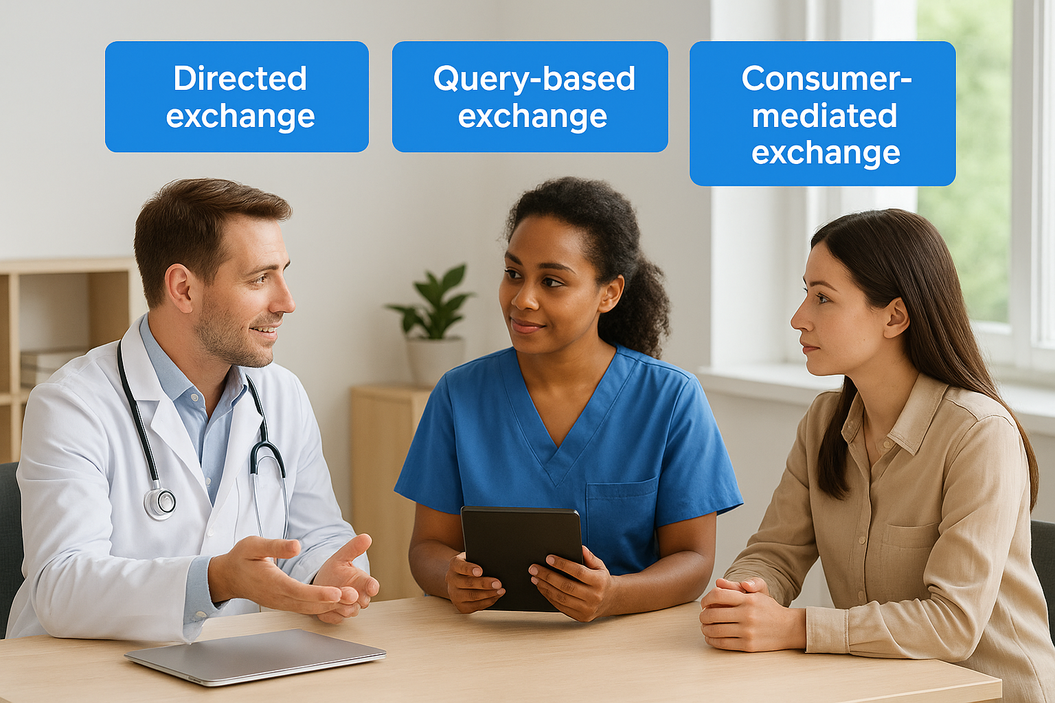 Types of health information exchange