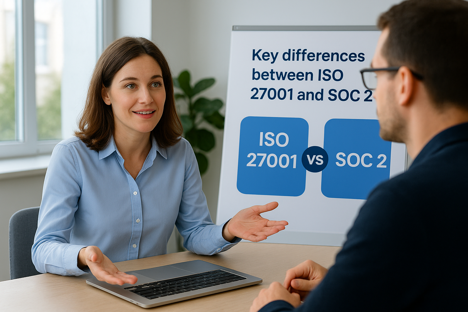 Key differences between ISO 27001 and SOC 2