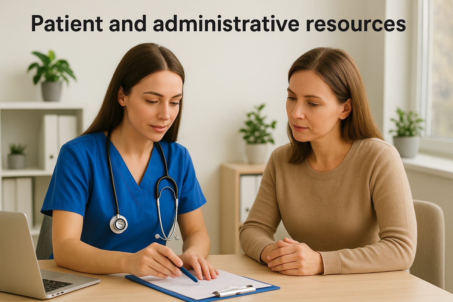 Patient and administrative resources