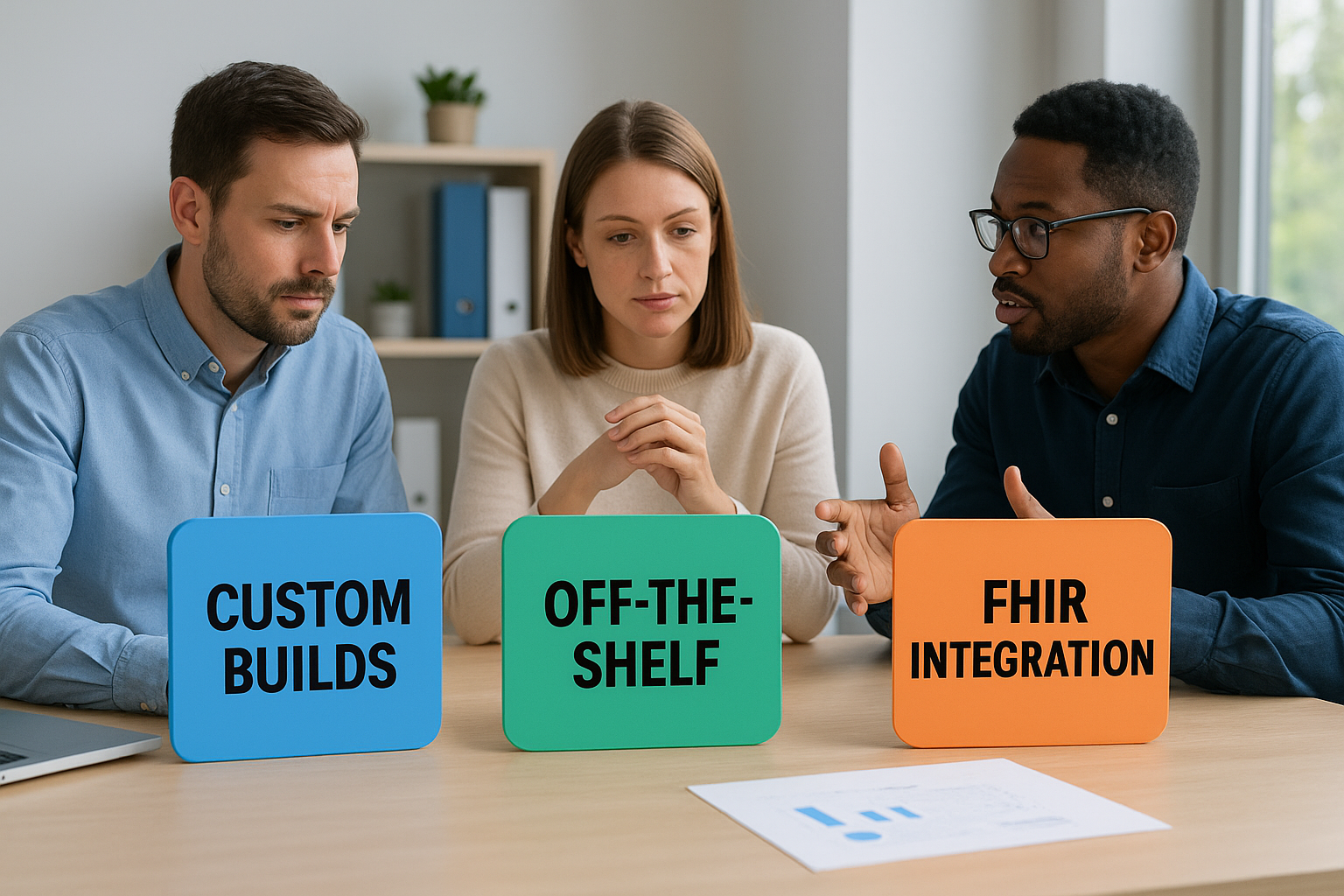 Custom builds vs off-the-shelf vs FHIR integrations