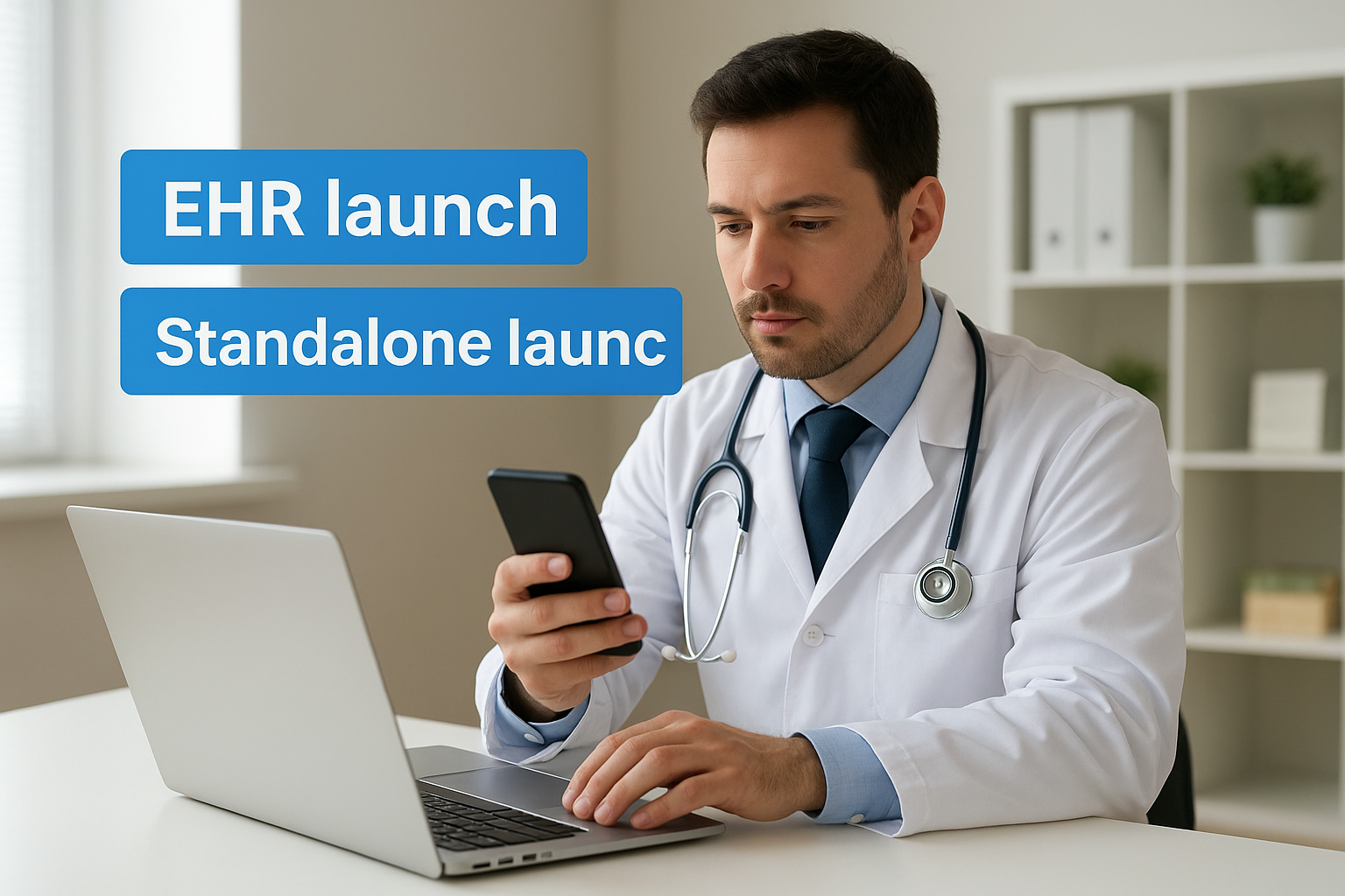 EHR launch versus standalone launch