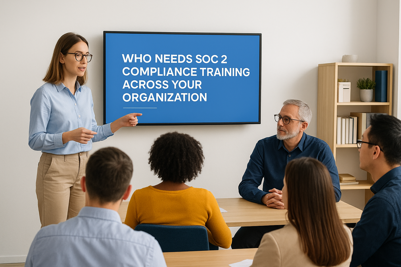 Who needs SOC 2 compliance training across your organization