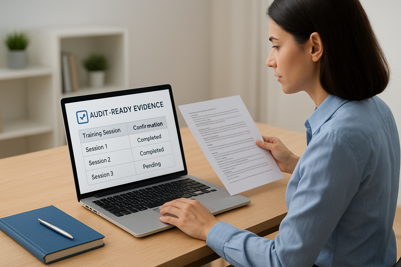 Turning training into audit-ready evidence