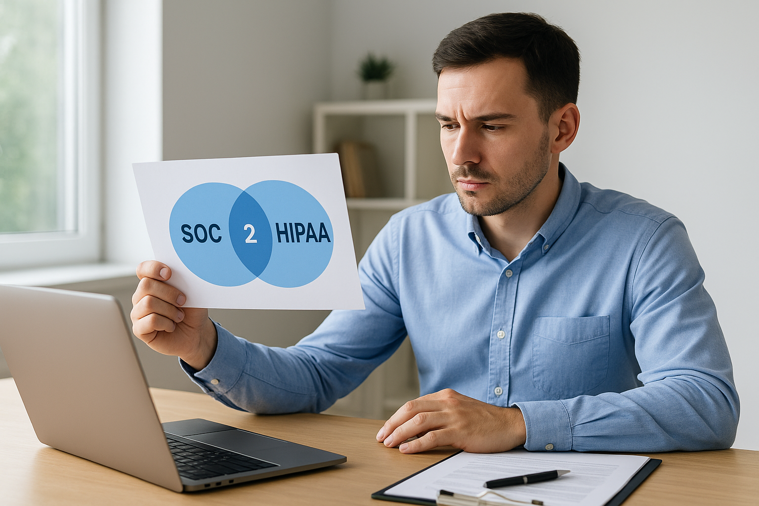 Where SOC 2 and HIPAA compliance overlap