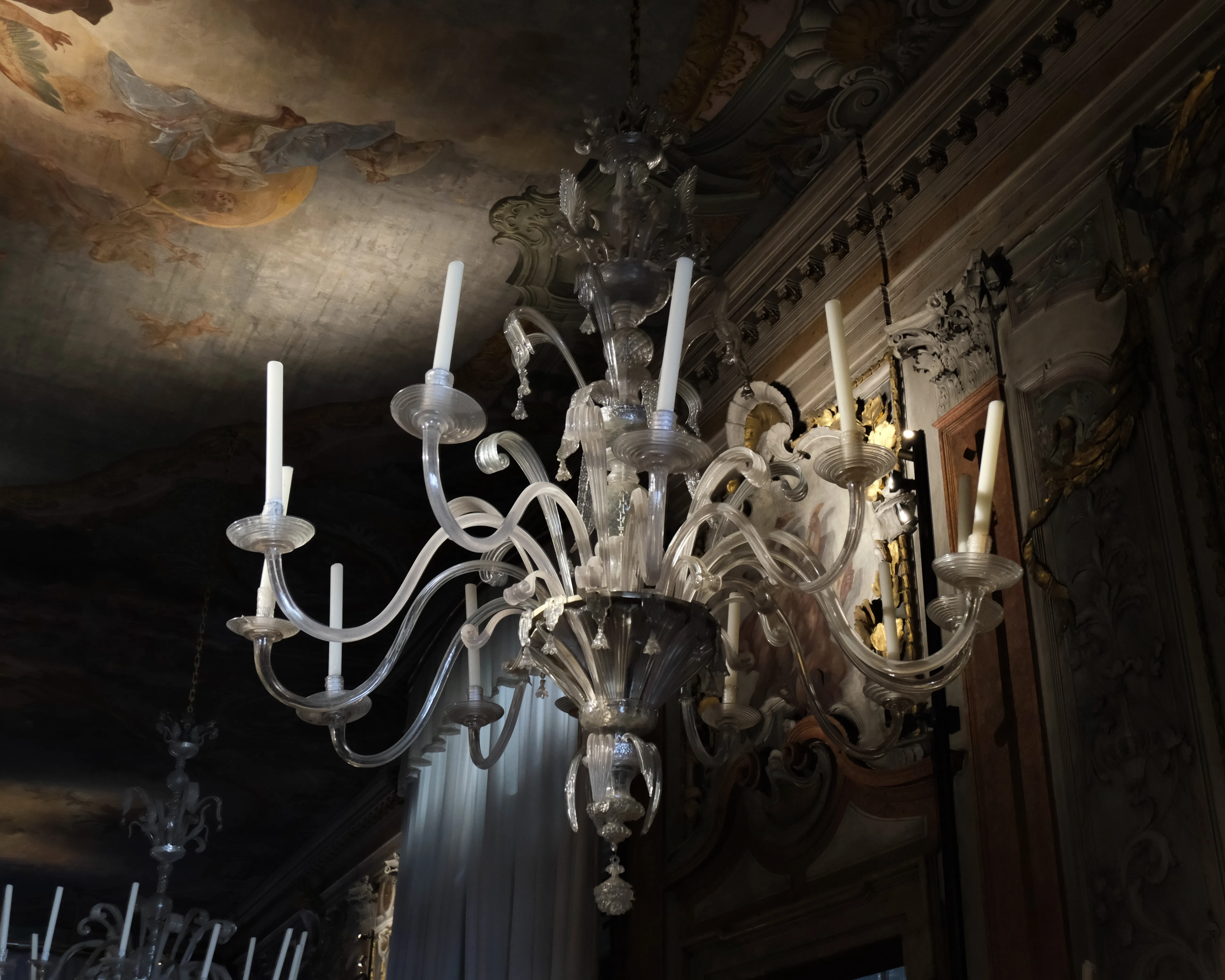 Murano glass chandelier
