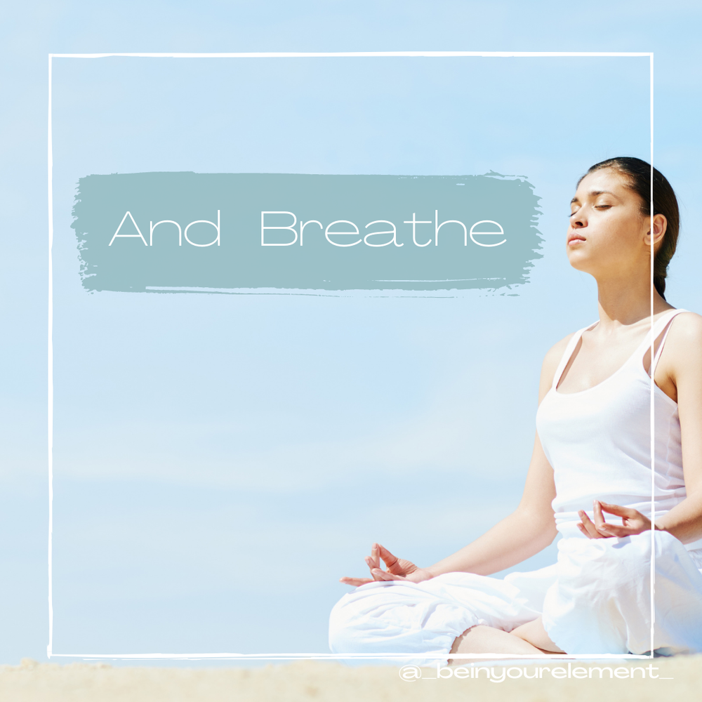 Take a deep breath & take control of your life