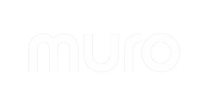 MURO  logo in bold text
