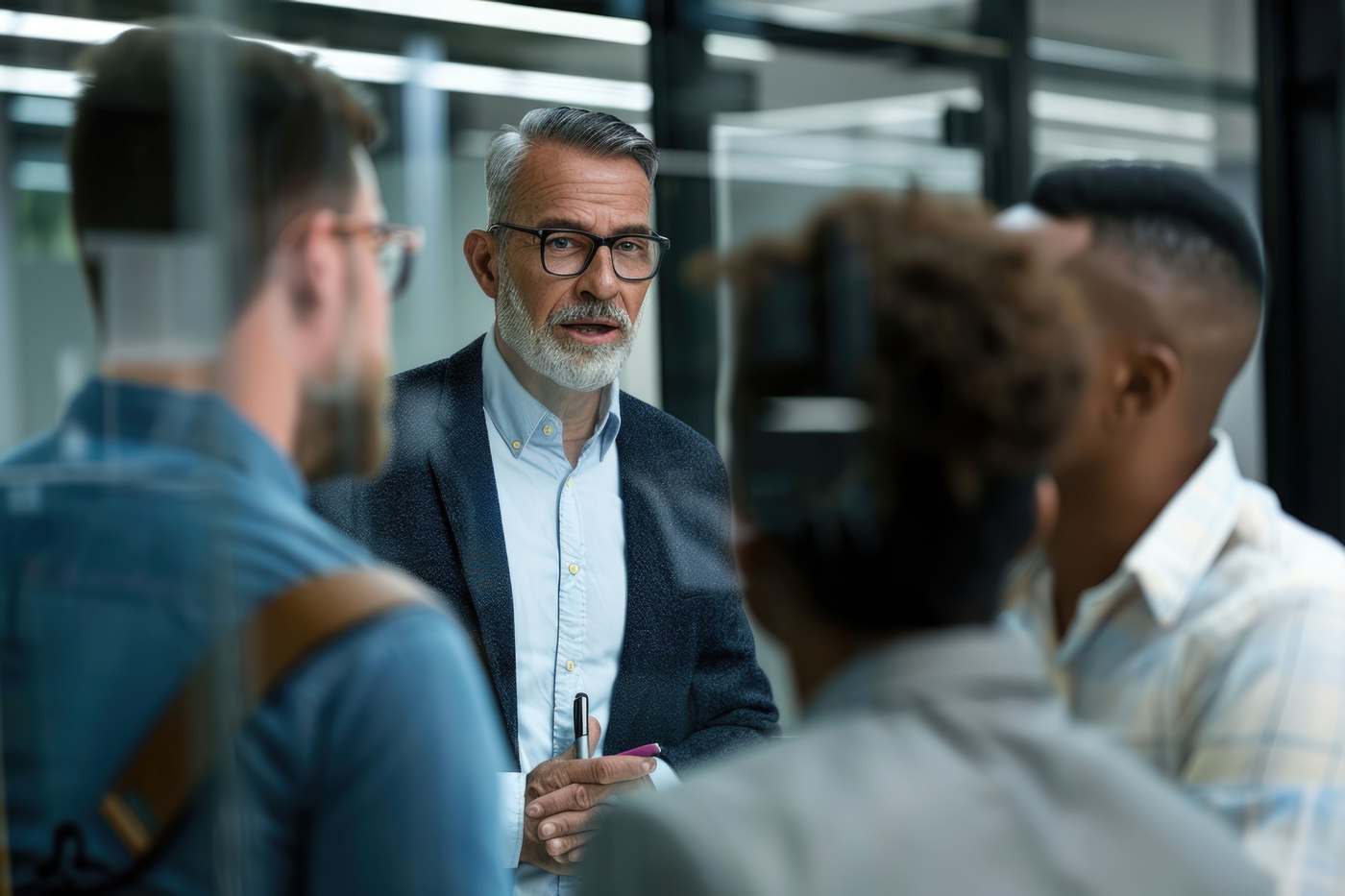 A security leader advising a client team