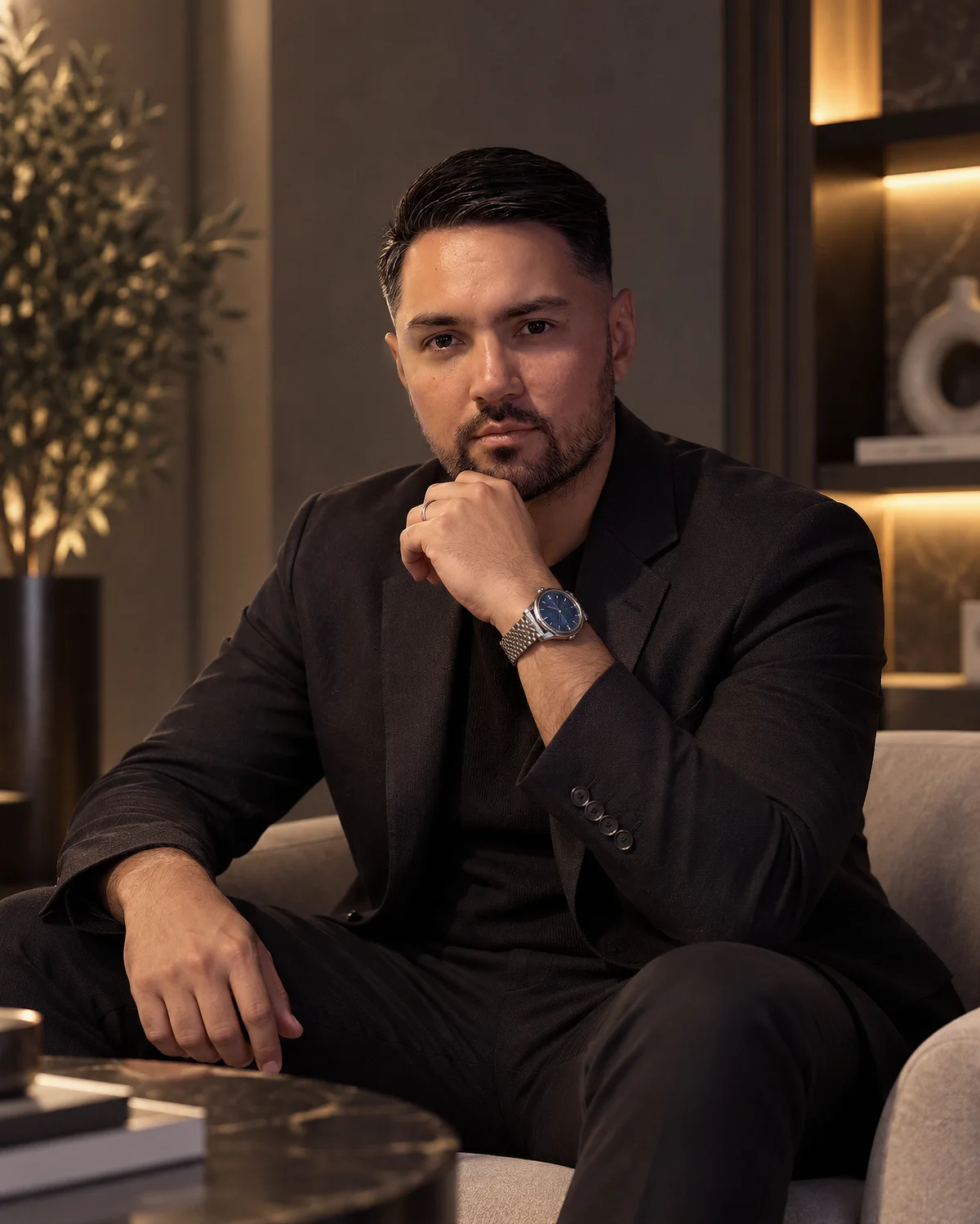 Ashraf Abdullaev, interior designer in Dubai and the UAE