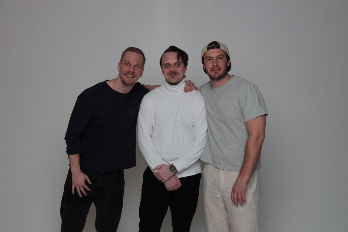 Douglas Ekman, Elliot Eslander och Anton Sahibzada – grundarna av SEOS Design