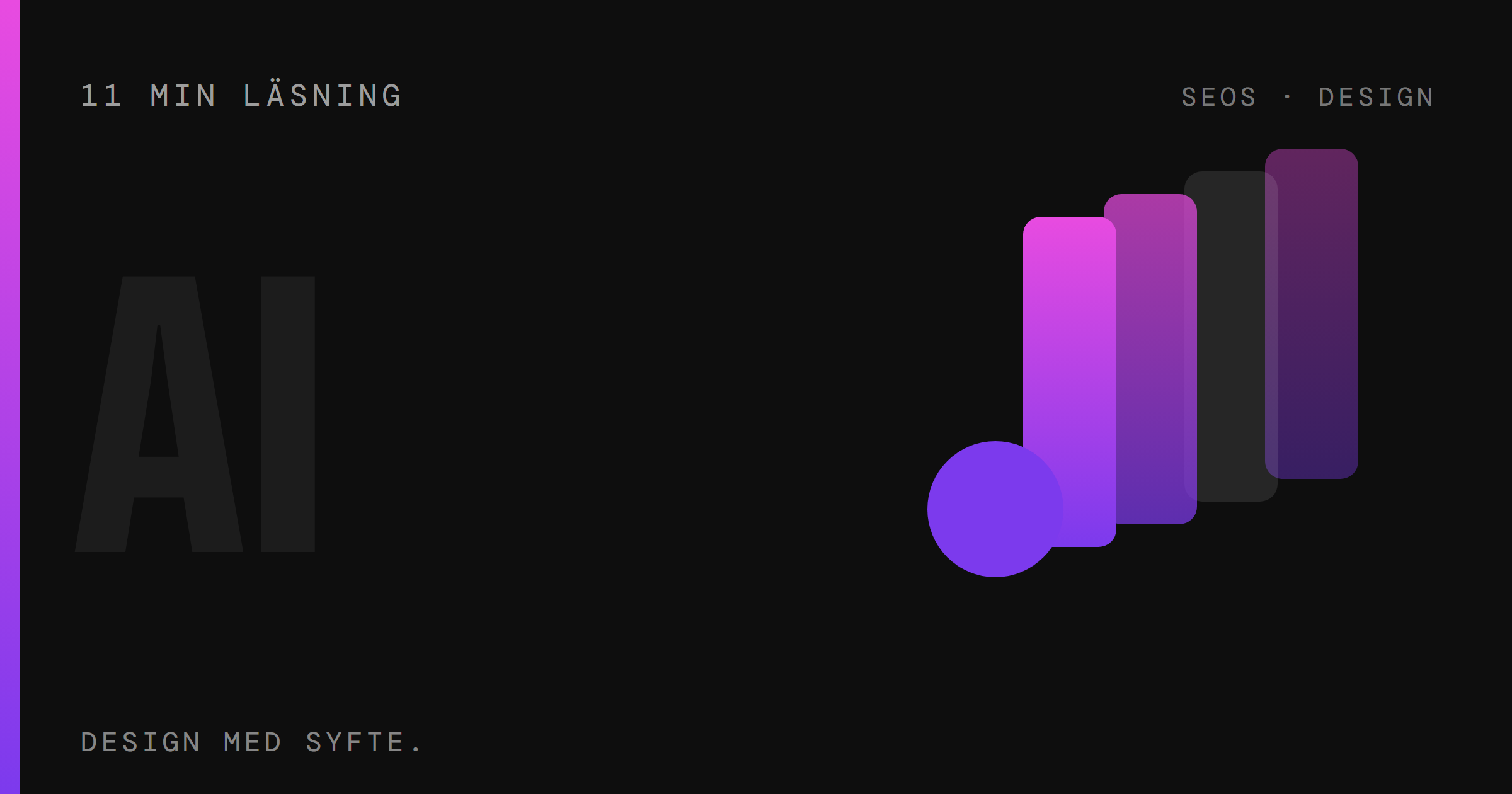Vibe coding och hemsidor – när du bör bygga med AI (och inte)